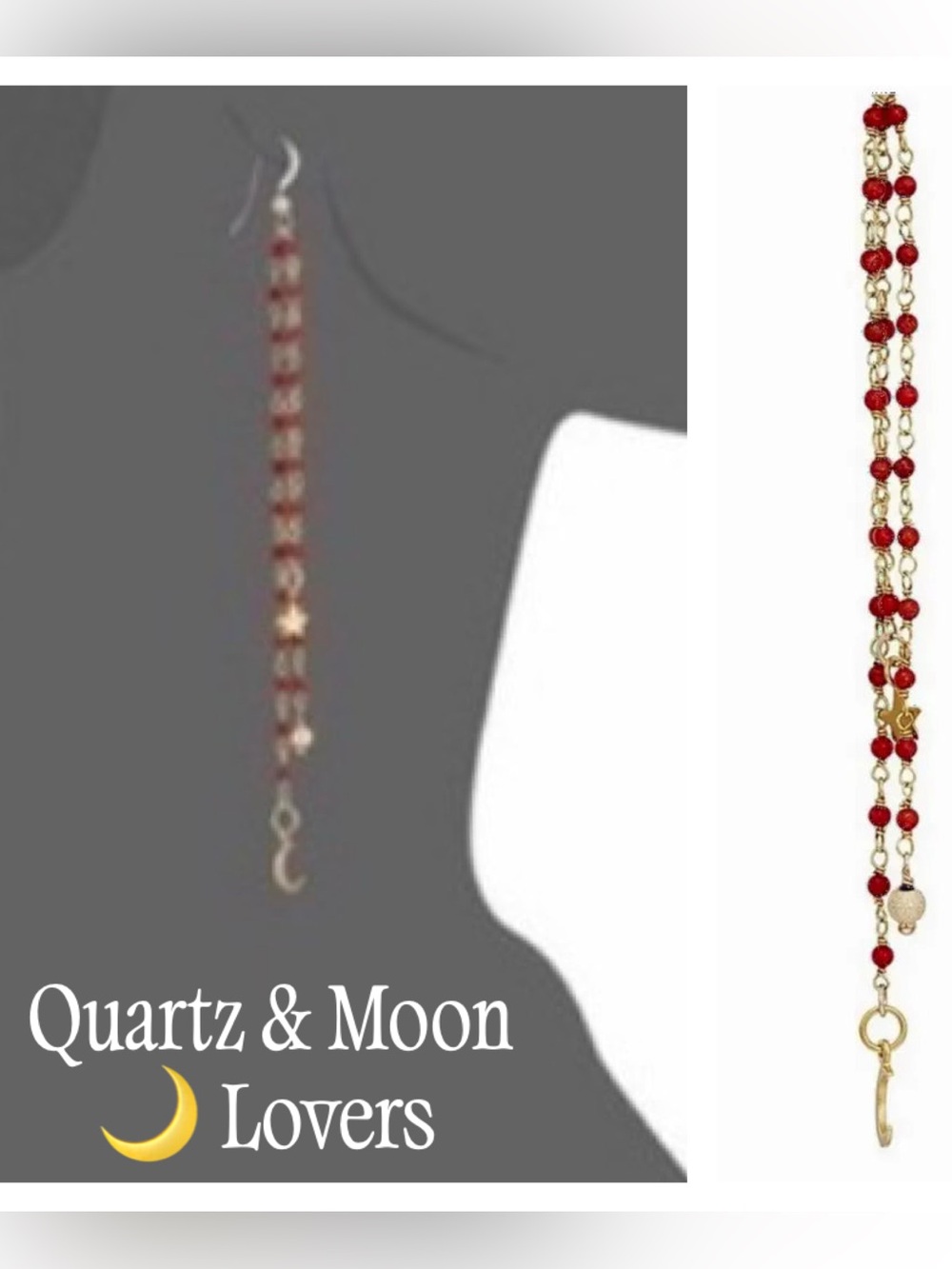 Designer Dee Berkley Earrings For Moon Lovers On Final Sale To Buy Now NWT